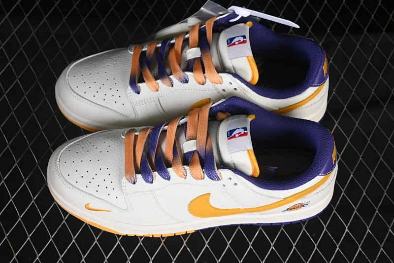 All categories Nk SB Dunk Series Nk SB Dunk Low High-end customized low-top sneakers Nike SB Dunk Low NBA co-branded Purple Lakers Anniversary high-end customized low-top casual sneakers CS1688-107